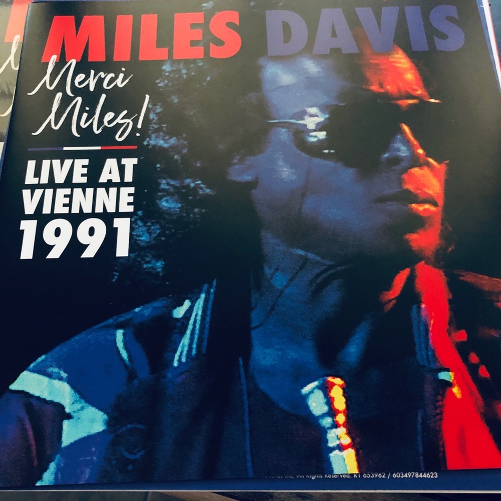 Miles Davis Merci Miles! Live at Vienne 1991 LP
